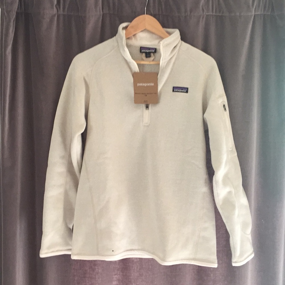 NWT Women’s L Patagonia Better Sweater 1/4 Zip